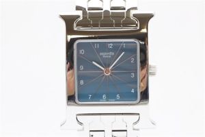 Used Watch Women HERMES H Watch HH1.210 Quartz Dial: Blue SS Excellent J7G
