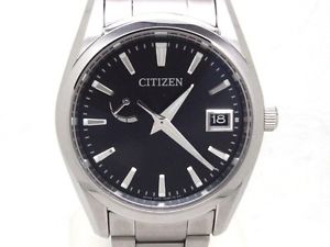 Used Watch CITIZEN The Citizen AQ1010-54E quartz black SS Excellent D4I