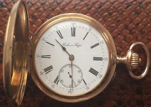 Russian legendary SOLID GOLD pocket watch Pavel Bure 1880-1887 vintage Swiss
