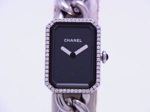 Used Watch CHANEL Premiere H3252 Quartz black SS Excellent K6C