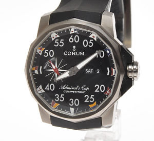 Corum 48mm Admiral's Cup Competition automatic titanium large case new in box
