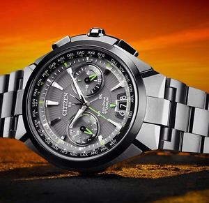 NEU! Citizen Eco-Drive CC1084-55E Satellite Herrenuhr Titanuhr Satellitenuhr