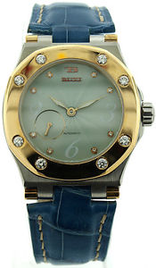 TB Buti Ladies Lulu Steel and 18K Gold Automatic Watch, LU105,  MSRP: $9,100