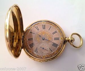 ANTIQUE  ROBERT .ROSKELL LIVERPOOL ENGLAND POCKET WATCHES 18K GOLD, 111 Gr.!