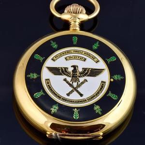 WWII German Luftwaffe pilot's L.Doring A1 GRADE CHRONOMETER gold&enamel watch