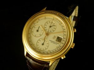 Audemars Piguet 18k gold chronograph from 1 Pound !