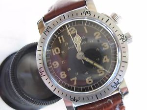 Vintage MOVADO WEEMS WATCH 24HR DIAL