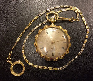 Vacheron & Constantin seconda metà  '800 da tasca oro 18 kt  con catena 25/3/16