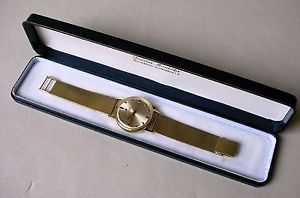 JUNGHANS ELECTRONIC HERREN UHR ARMBANDUHR 585 14 K GOLD