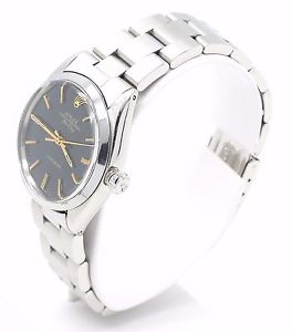 Rolex AirKing PRECISION ref 5500 Oyster Perpetual Black Dial 35 mm