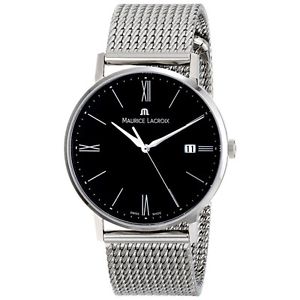 Maurice Lacroix Mens EL1087-SS002-310 Eliros Analog Display Analog Quartz Silver