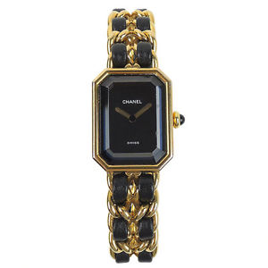 Auth CHANEL Gold Premiere Wrist Watch Switzerland:Y13573_e_f_41