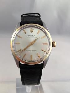Rolex Oyster Perpetual Ref.1002 vintage with Paper garanzia anno 1966 acciaio or