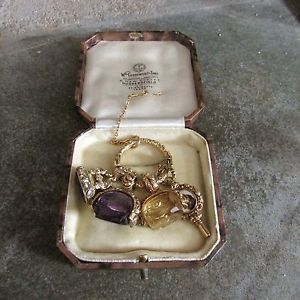 18K GOLD MENS WATCH FOB CHATELAINE SEALS & KEY GEMSTONES 18TH C THE BEST ON EBAY