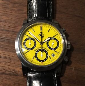 GIRARD PERREGAUX FERRARI LIMITED EDITION YELLOW DIAL, MEN'S WATCH