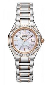 CITIZEN SIGNATURE OCTAVIA DIAMOND LADIES' WATCH #EW2096-57D BRAND NIEW IN BOX FS
