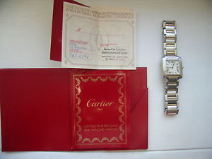 Cartier Tank Francaise uomo