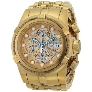 Invicta Men's 12763 Bolt Analog Display Mechanical Gold Watch