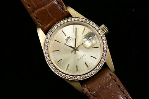 18k Gold and Diamond Ladies Palais watch