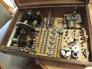 Nice Boley 6mm Boxed Watchmakers Lathe Set!  Take a Look!