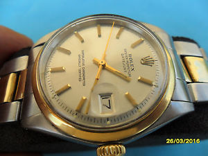 SWISS MADE ROLEX DATE JUST REF.1600 ACCIAIO E ORO BELLO