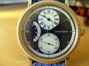 VERY ATTRACTIVE UNISEX LOUIS ERARD REGULATOR WITH POWER RESERVE