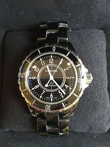 Chanel J12 Ladies 38mm Black Ceramic Watch