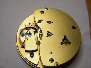 Donne UP/Down Wind Indicator Helical Hairspring Pocket Watch Ships? Movement
