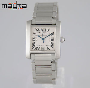 Cartier Tank Francaise Steel Automatic 2302