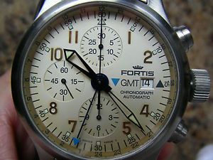 Fortis B42 Chronograph GMT/ 20 ATM
