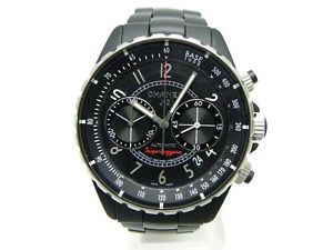 CHANEL J12 Superleggera H3409 Matte Black Ceramic Auto Excellent #1067 Free Ship