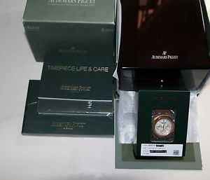 LNIB AP Royal Oak Chronograph 18K Rose Gold 26022OR.OO.D088CR.01