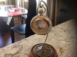 J. ULLMANN CO. HONG KONG MINUTE REPEATER HUNTING CASE POCKET WATCH