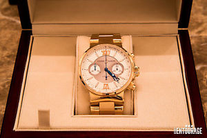 Ulysse Nardin Maxi Marine chrono 18K rose gold - Ivory Dial
