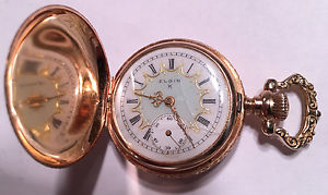 14kt Gold Elgin Pocket Watch