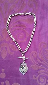 Albert chain 9 carat rose gold 52.4 grams