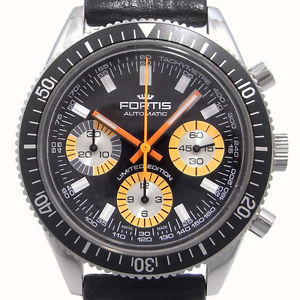 Pre-owned FORTIS 800.20.173 Marine Master Vintage 100 Limited 500 Men Watch,AS