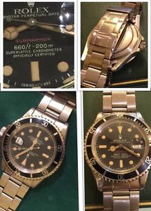 Rolex Submarine Scritta Rossa