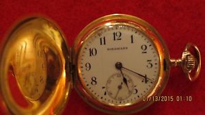 ANTIQUE - 18k GOLD J.J. NORDMANN POCKET WATCH.  37.29 Gr. Sku # 315