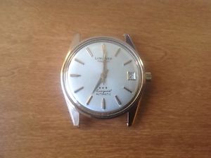 18k solid  rose gold Longine Conquest ca291