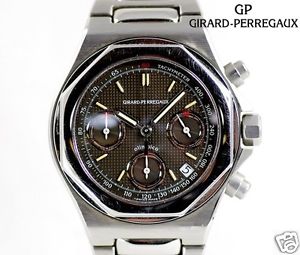 Auth GIRARD-PERREGAUX "Olimpico" 8017 999 Limited  SS Automatic, Men's watch