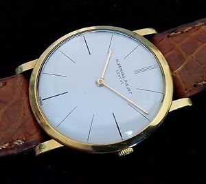 Audemars Piguet Mens Vintage 50's Antique RARE 18k Gold Round Watch 2003 caliber