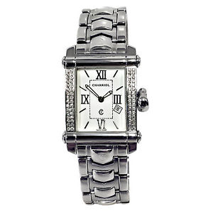 Philippe Charriol Colvmbvs CCSTRH8 Diamond Bezel Quartz Vintage