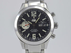 Pre-Owned Ball Engineer Master II Black Dial Men's Auto Watch CM1020C -SJ-BK,MR