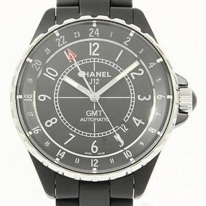 Authentic CHANEL H3101 J12 41mm Matte ceramic GMT Automatic  #260-001-489-1571