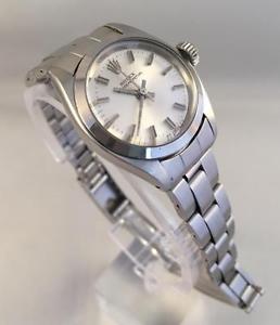 Rolex Oyster Perpetual Lady automatico acciaio inox a Oysterband ref. 6718