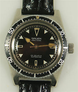 Vintage S/S Gruen Diver - 25J - Ocean Chief?