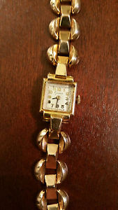 Geneve 18K Solid Gold Women's Watch