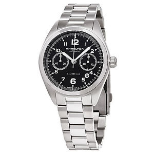 Hamilton Men's H76416135 Khaki Aviation Pilot Chronograph Swiss Automatic Watch