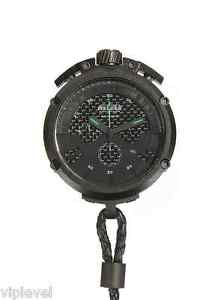 WELDER K43 103 Authorized!!! Black Case Chrono Pocket Watch 55mm NEW! Fast Ship!